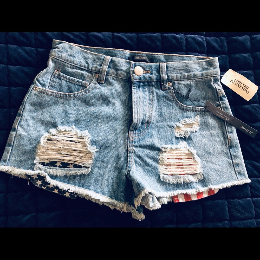 Forever 21 Denim Shorts - Picture 11 of 11